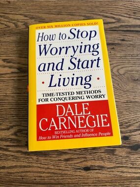 “How to Stop Worrying and Start Living” Paperback Dale Carnegie
